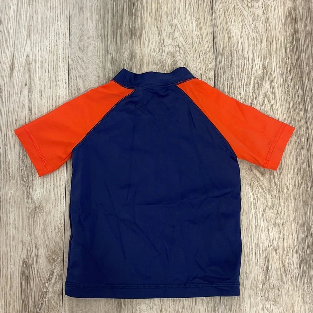 Janie and Jack boys swim trunks and Rashguard